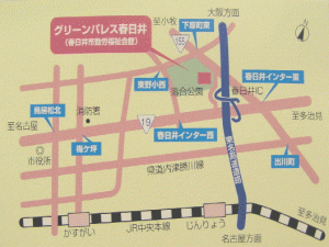 グリーンパレス春日井MAP